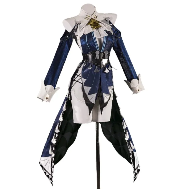 NSPSTT Zenless Zone Zero Velina Airgid Cosplay Costume Anime Game Outfit Halloween Party Dress