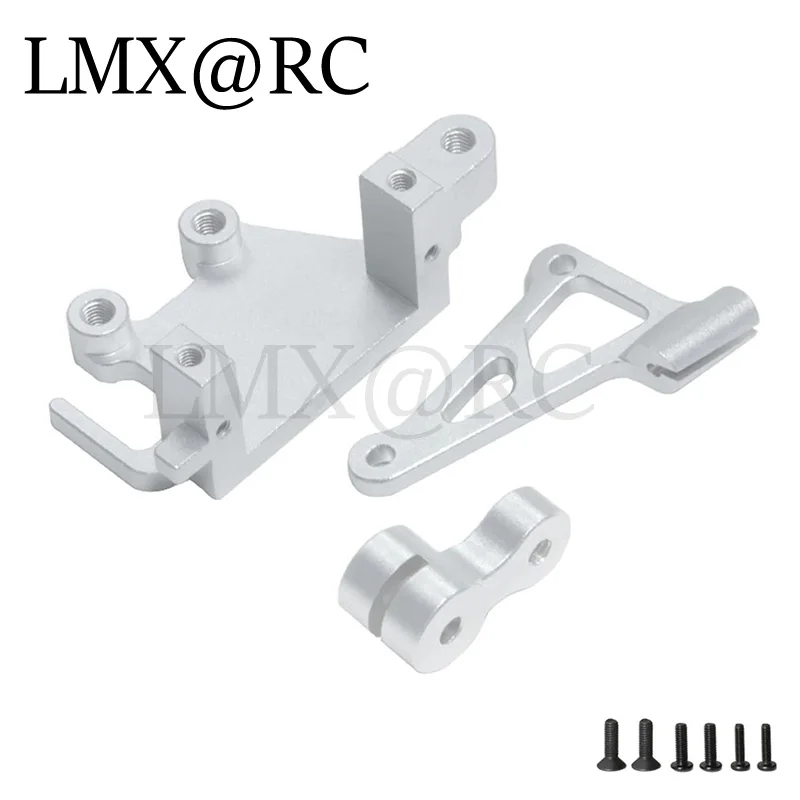 Lmx rc adequado para losi 1/4 promoto-mx pinça de motocicleta elétrica suporte de engrenagem de direção braço de direção 261013