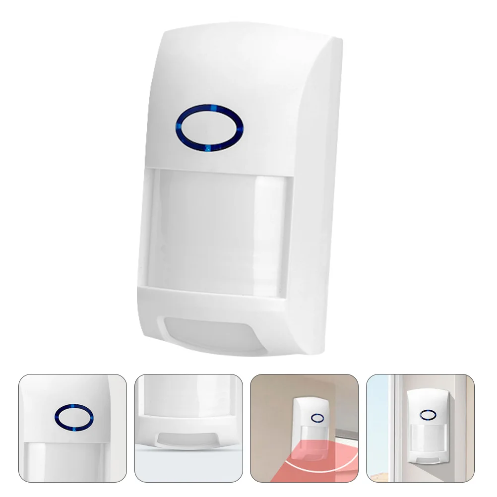 Infrared Alarm Buzzer Compact Lightweight Home Security Adjustable Sensitivity Audible Vibration Alert Personal Safety