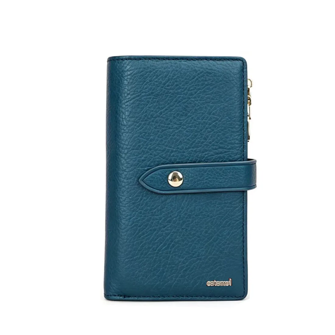 Brand Women Genuine Leather Wallet RFID Card Holder Purse Short Ladies Soft Real Cow Leather Clutch