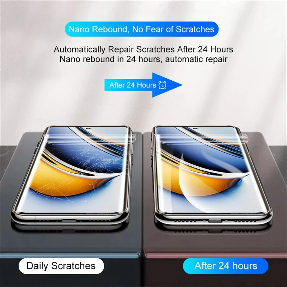 8in1 ل Realme 14 15 Pro Plus واقي للشاشة لـ Realme 13 12 11 10 9 Pro Plus طبقة هيدروجيل ناعمة وليس زجاج عدسة الكاميرا #2