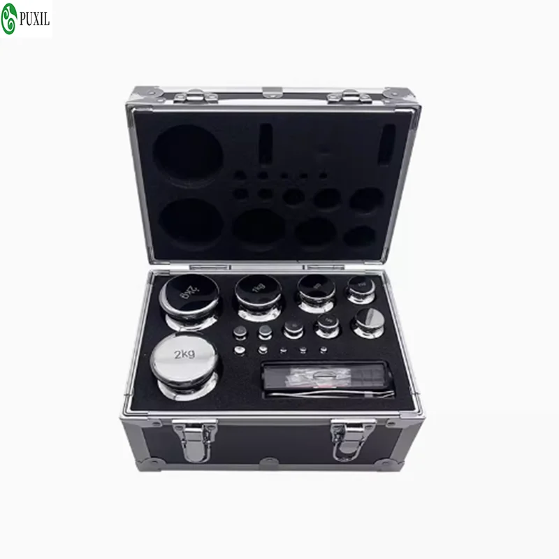 

23pcs 1mg-200g Stainless Steel Digital Scale Calibration Lab Weights Kit Set Laboratory High Precision Gram Scale M1/F2/F1 Grade