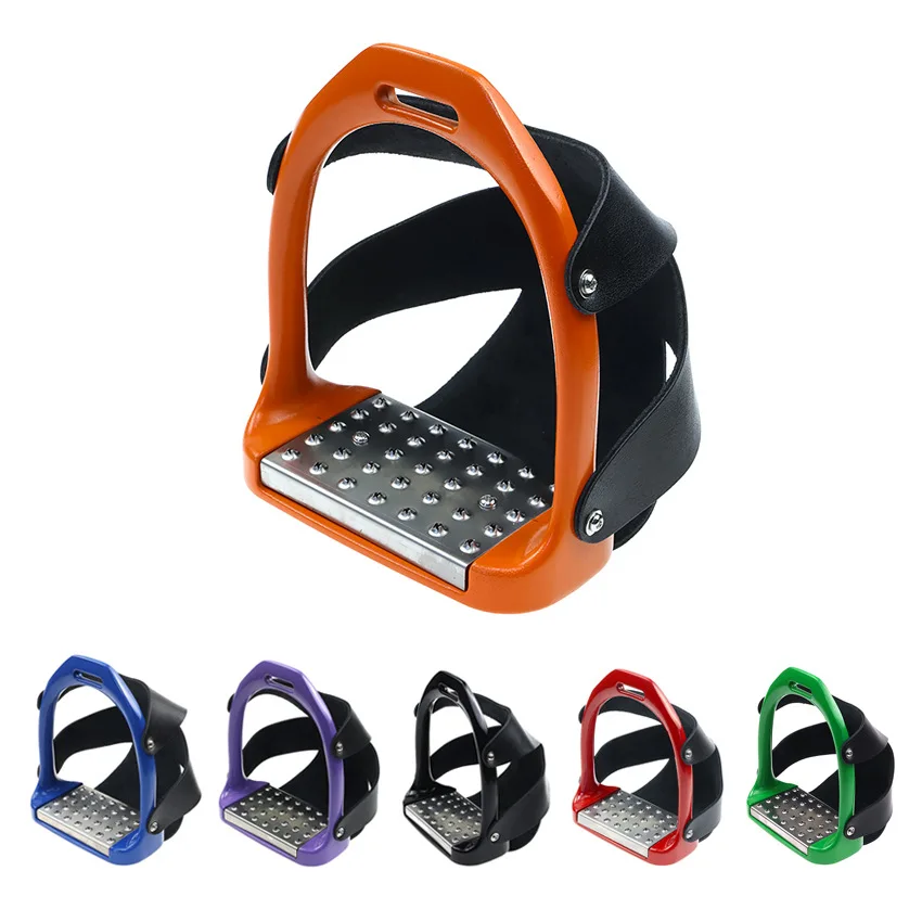Die-cast Aluminum Stirrup With Stainless Steel Pedal Inner Width 120mm, Equestrian Accessories