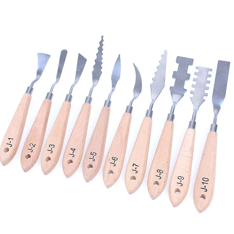 Special-shaped Oil Painting Knife Practical Creative Shovel Palette Knife Acrylic Scraper Texture Knife Pottery Tool Supplies