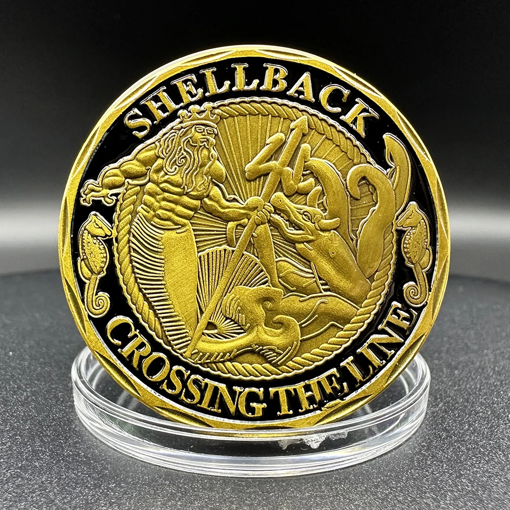 十字型チャレンジコイン収集品、米軍海軍バッジ記念品、ブロンズ軍供給