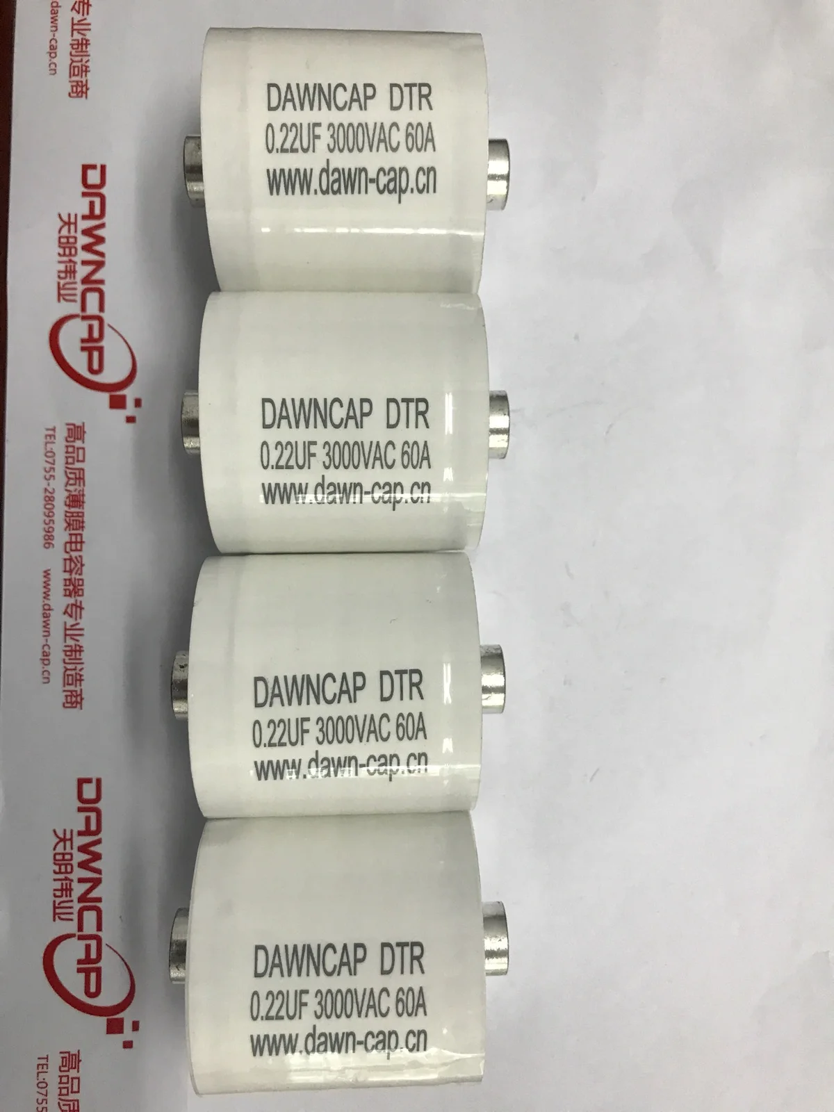 

New DTR MKPH-R 3000V AC 0.22UF high-frequency high-voltage resonant capacitor 60A