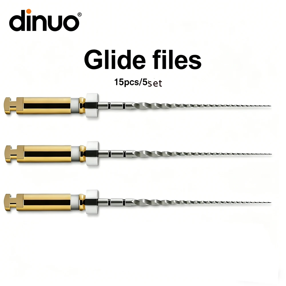 

15 pcs/ 5 set Dental Glide Files Dental Rotary Proglider Files Endodontic Use For Root Canal Cleaning