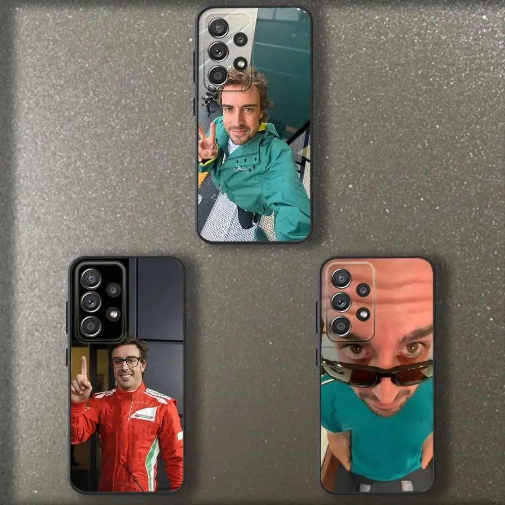 

NO14 F-Fernando-os A-Alonso-s Phone Case For Samsung S 25,24,23,22,30,21,10,9,Ultra,Plus,Lite,FE,4,5 G Soft Black Case