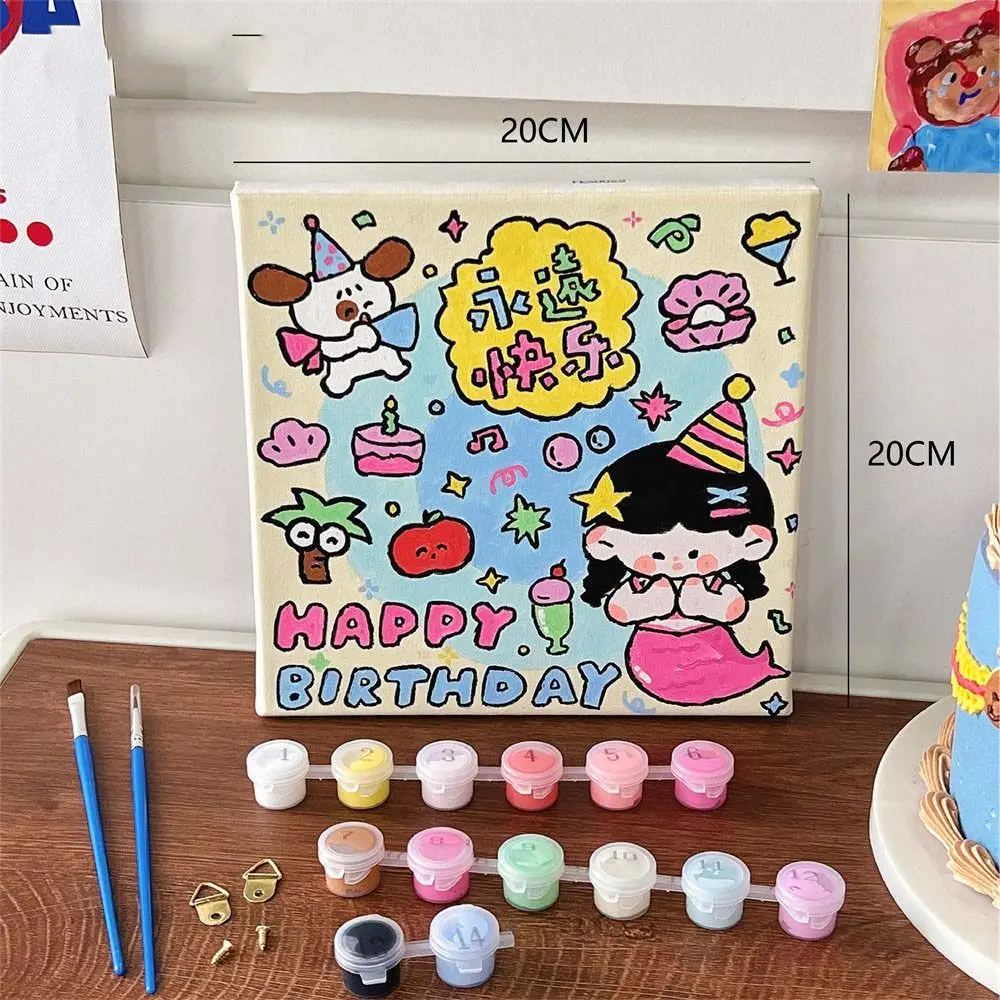 Рисунок 2 - Детская цифровая картина маслом «сделай сам»