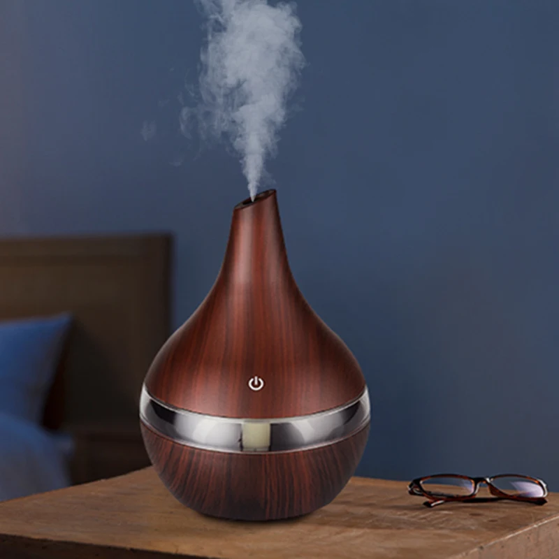 Air Humidifier Essential Oil Diffuser Ultrasonic Sprayer Mist Maker Fogger Aromatherapy Diffuser Humididicator With Colorful