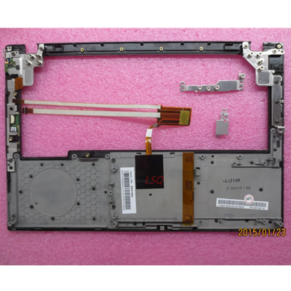 New Original for Lenovo ThinkPad X240 X250 podpałka górna obudowa obudowa z touchpadem linii papilarnych 00 ht390