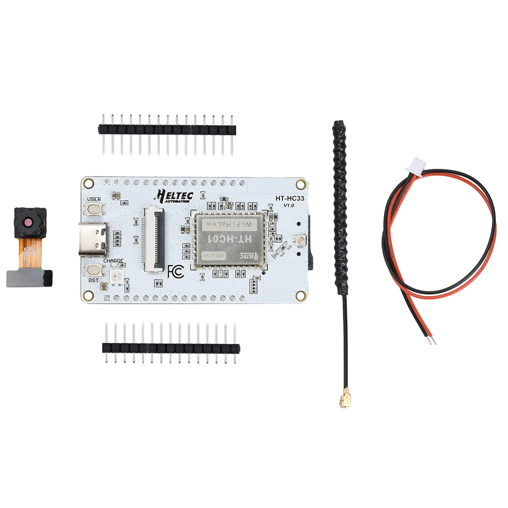 

Плата ESP32-S3 WiFi HaLow HC33 Dev | Тестовая плата Wi-Fi + BT | с модулем камеры OV3660 пикселей 200 Вт | Комплект разработки Интернета