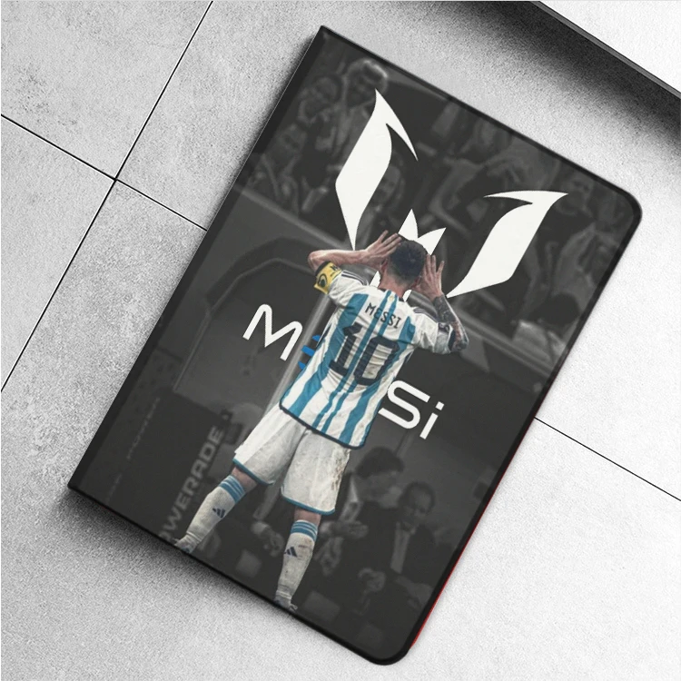 

Football Superstar M-Messi Case For iPad 10.2 7th 8th Air 1 2 3 Mini 1 2 3 5 Case Luxury Silicone For iPad Air 4 iPad Pro11 Case