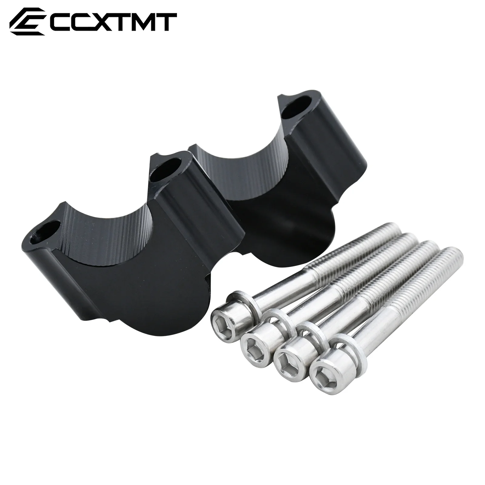 Motorrad Lenker Riser Bar Montieren Griff Clamp 22/28mm Für Kawasaki Ninja 250 300 400 Ninja 650R ZX6R honda Yamaha KTM BWM – Detail 5