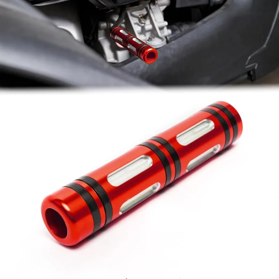 

Aluminum Forward/Reverse Gear Shift Lever Shifter Lever Knob Cover w/Anti-Slip Rubber Rings for Can Am Ryker 600 900 Ace Rally E