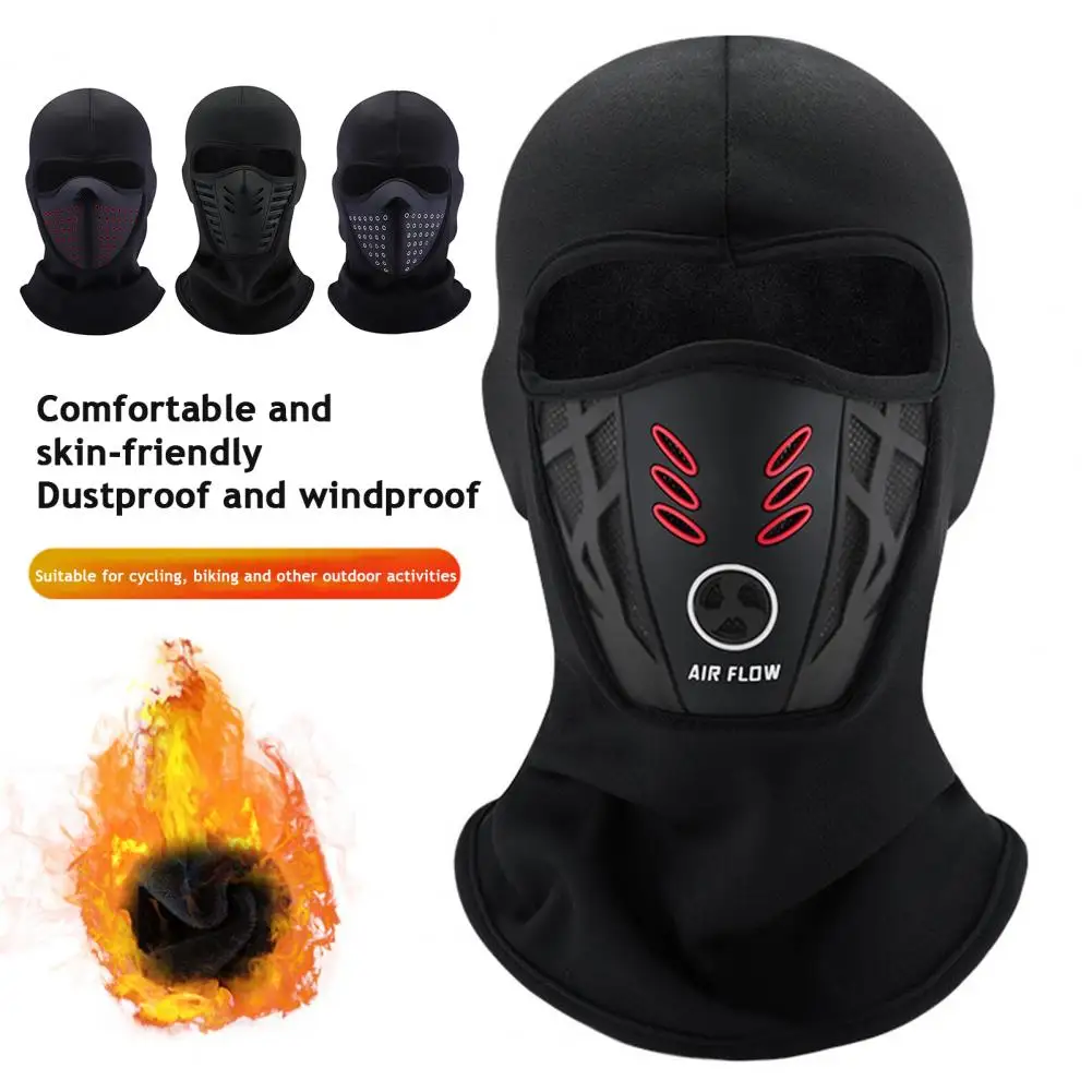 

Балаклава для катания на лыжах и сноуборде, для мужчин и женщин, для активного отдыха в холодную погоду, зима, мотоцикл, велосипед, ветрозащитная, термофлисовая, для защиты лица