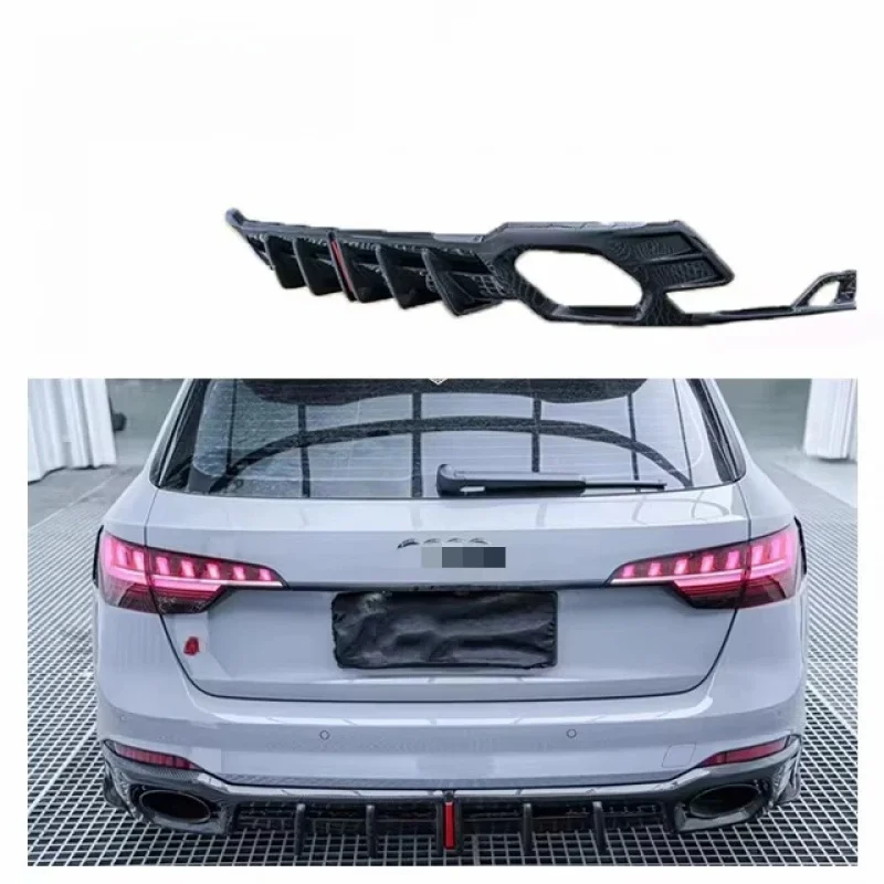 

For RS4 B9 Upgrade AE Style Carbon Rear Diffuser Body Kit RS4 AE