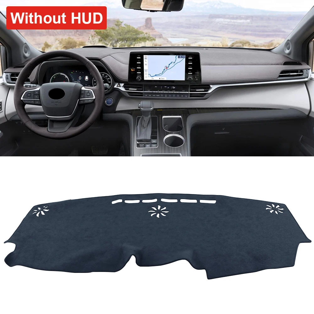For Toyota Sienna XL40 Hybrid 2021 2022 2023 2024 2025 Car Dashboard Mat Sun Shade Non-slip Pad Cover Accessories - view 3