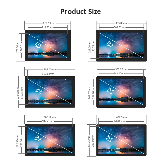 10.1  inch Waterproof panel Android business commercial Tablet PC  industrial tablet PC