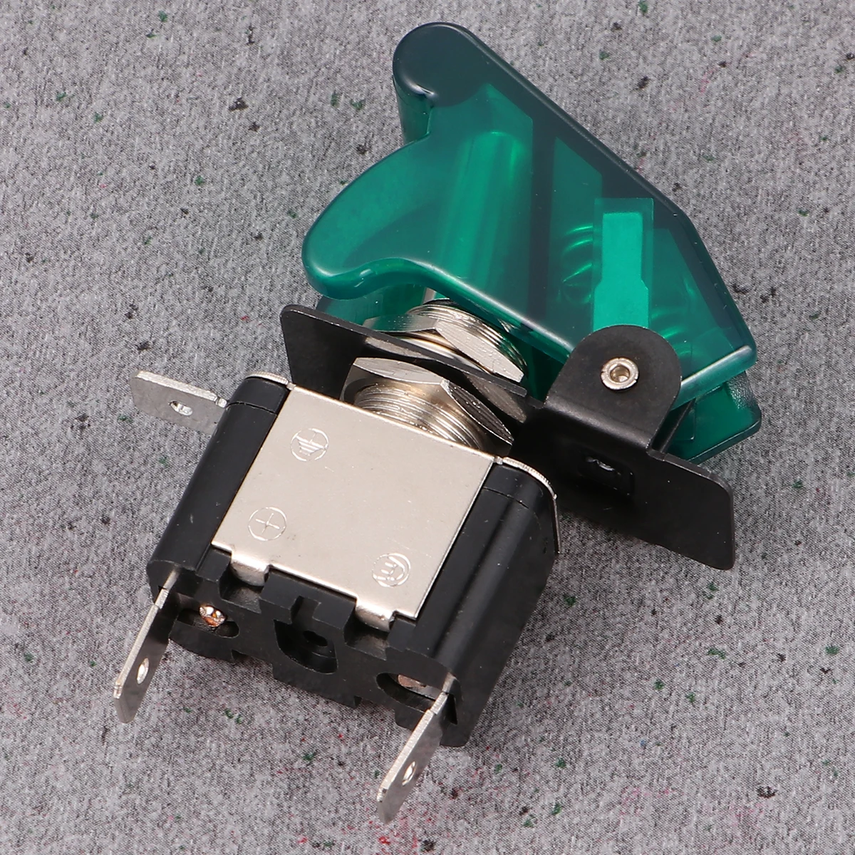 

2pcs LED Fog Light Switch Self-locking 12V ASW-07D Toggle Illuminated Button Car LED Control Easy Setup Durability Long Use