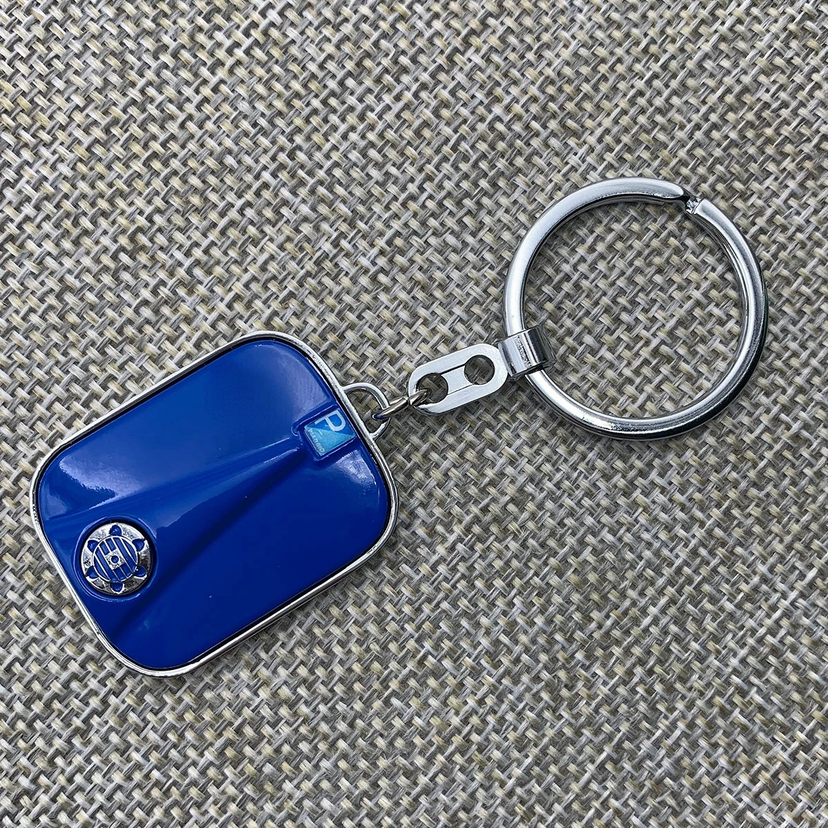 Chrome Keychain Zinc Alloy KeyRing
