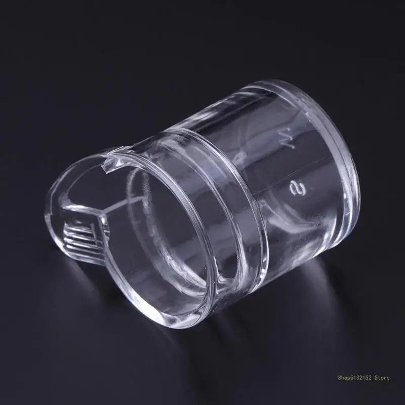 QX2E 2pcs Ants Feeder Water Feeding Area for Ants Nest House Farm Acrylic Round Drinking Bowl Large Size Pet Supplies