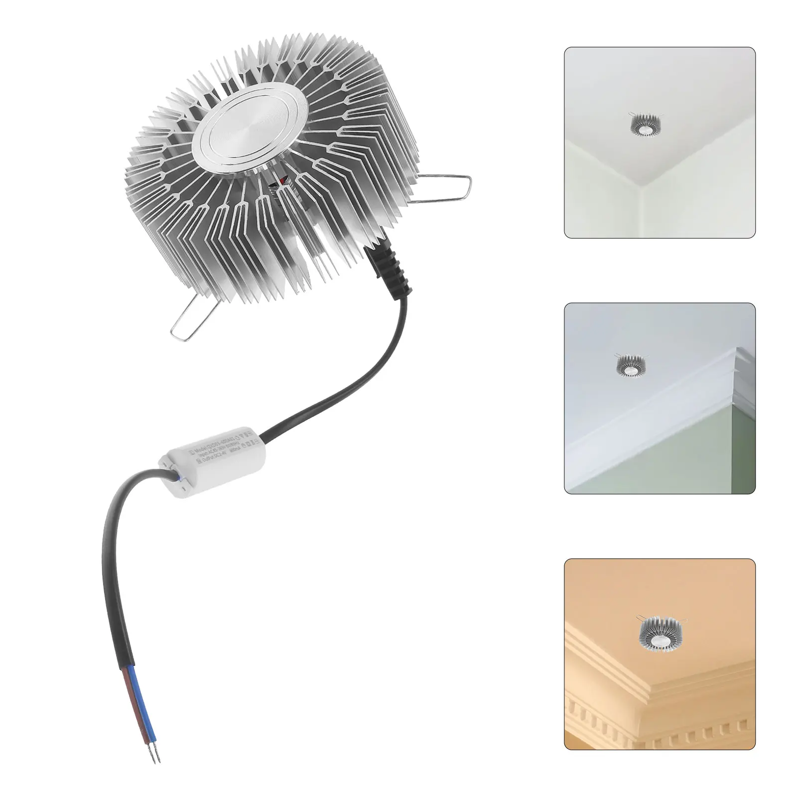 

Aluminum Sunflower LED Wall Lamp 3W Energy Saving Low Power Consumption Home Porch Office Bar Decoration White Light