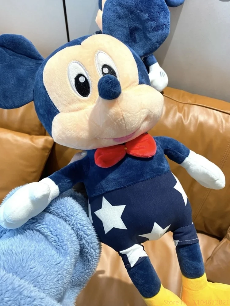 Pluszak Disney Star Mickey 2025, lalka Minnie, duży zestaw dla par Myszki Miki, zabawka do zabawy z dziećmi, poduszka, lalka, prezenty urodzinowe