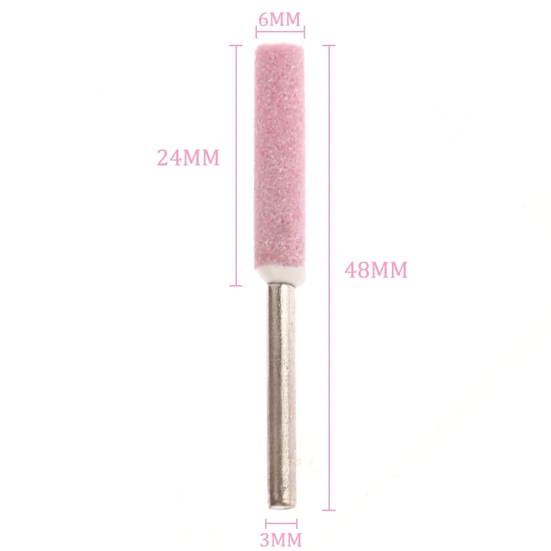 10 pezzi affilacoltelli per motosega lima per pietra abrasiva 4/4.8/5.5/6mm catene Set per affilare sega metalli per lucidatura pietre per affilare motosega