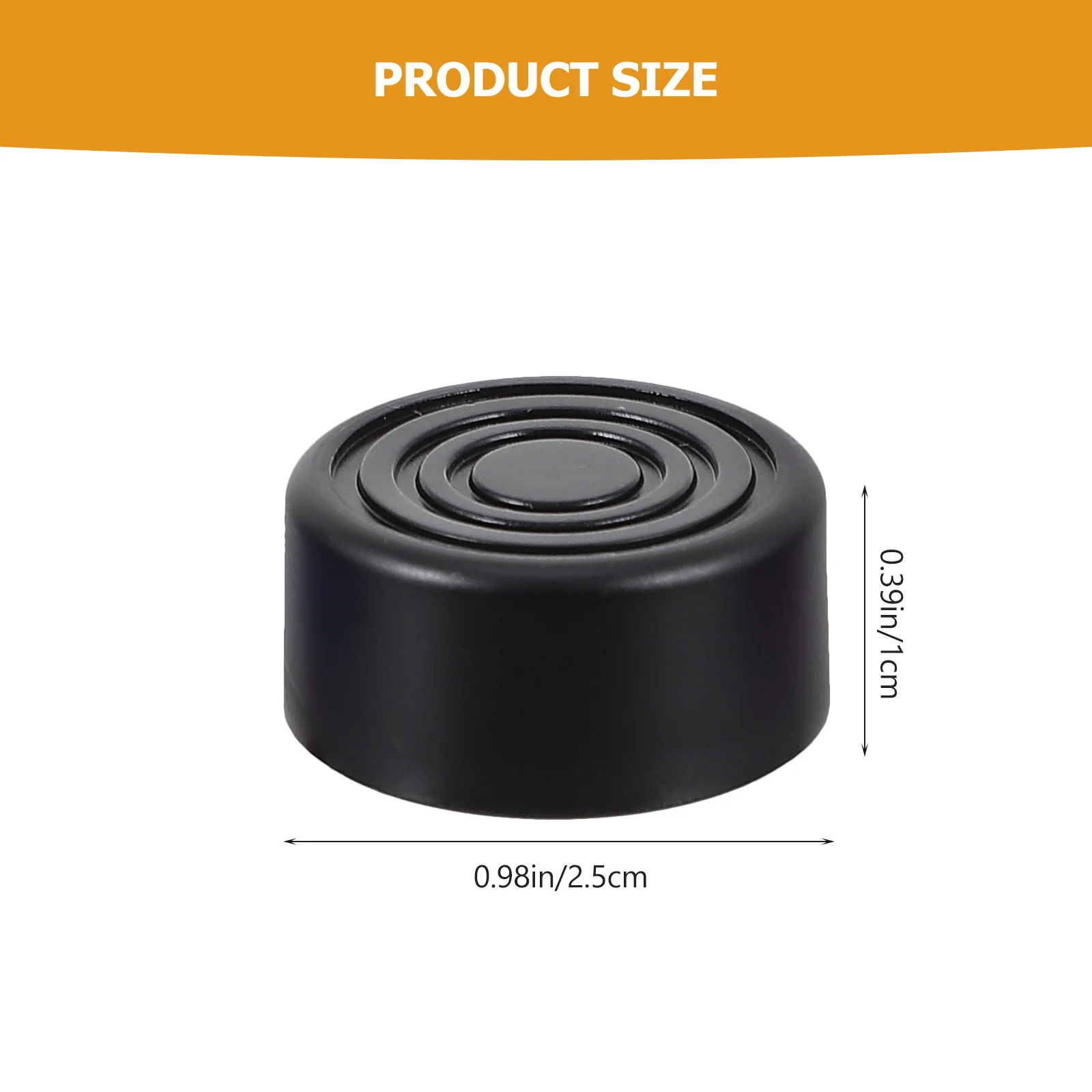 6 pçs footswitch toppers proteção de plástico tampas de efeito de guitarra para pedal de guitarra acessórios preto transparente