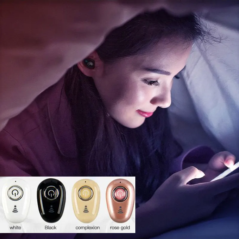 Hot S650 Mini Bluetooth Earphone Wireless In-ear Invisible Headphone Earbuds Handsfree Headset Stereo with Mic Dropshipping