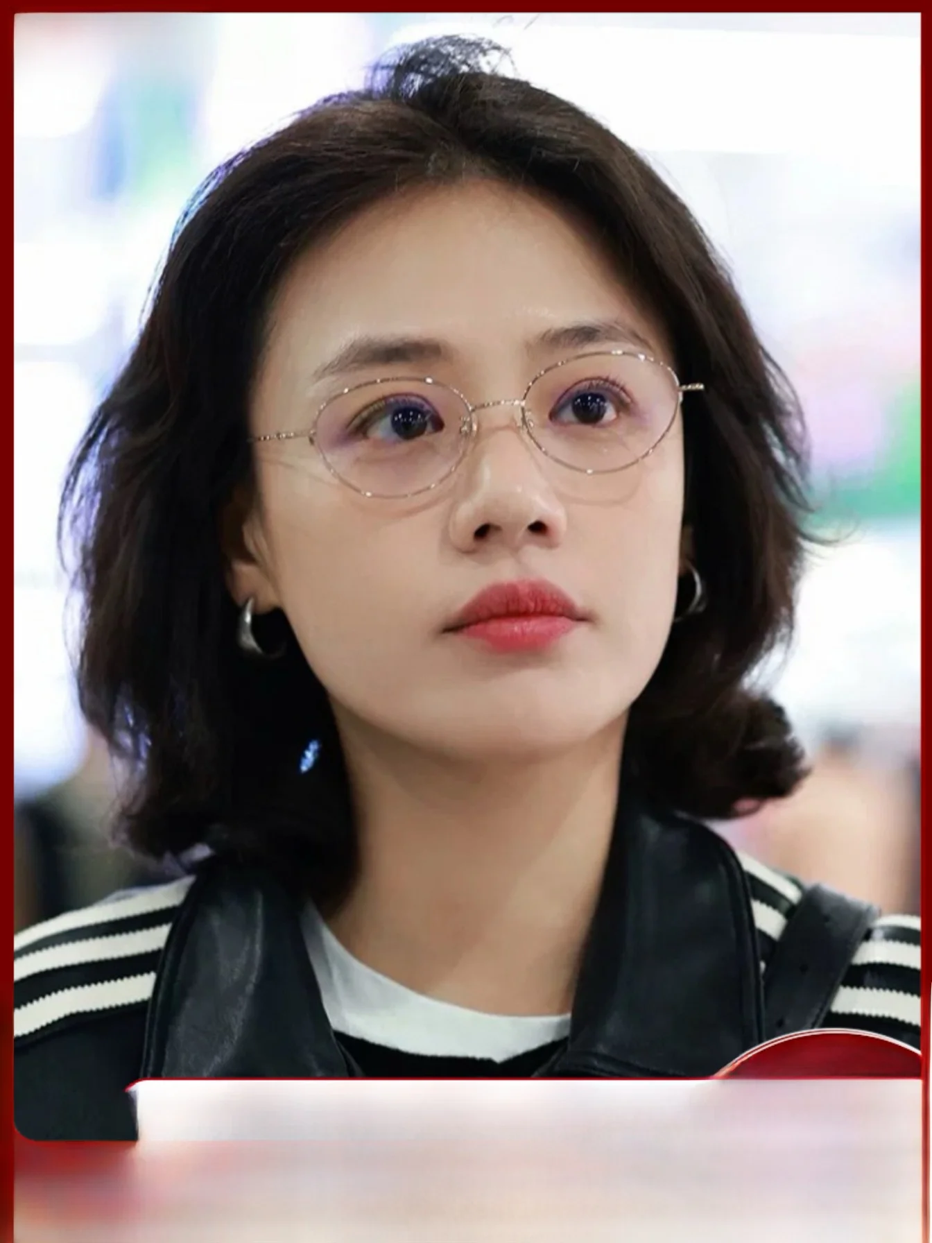 超軽量純チタン楕円形フレームメガネ-女性用-近視用-カスタマイズ可能-高度数対応-小顔フレーム