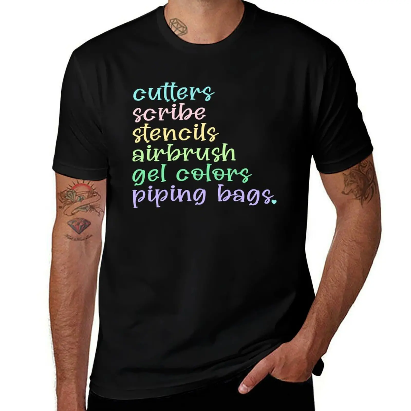 

Cookier Tools T-Shirt t shirts for man pack white t shirt men 100% cotton luxury brand T-Shirt