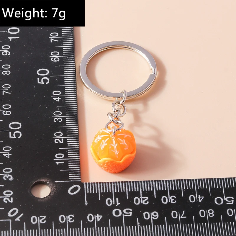 Niedliche Simulations-Gemüse-Schlüsselanhänger, Kunstharz, Lebensmittel, Mais, Charms, Schlüsselanhänger, Souvenir, Geschenke für Frauen, Männer, Autoschlüssel, Handtasche, Schlüsselanhänger – Detail 5