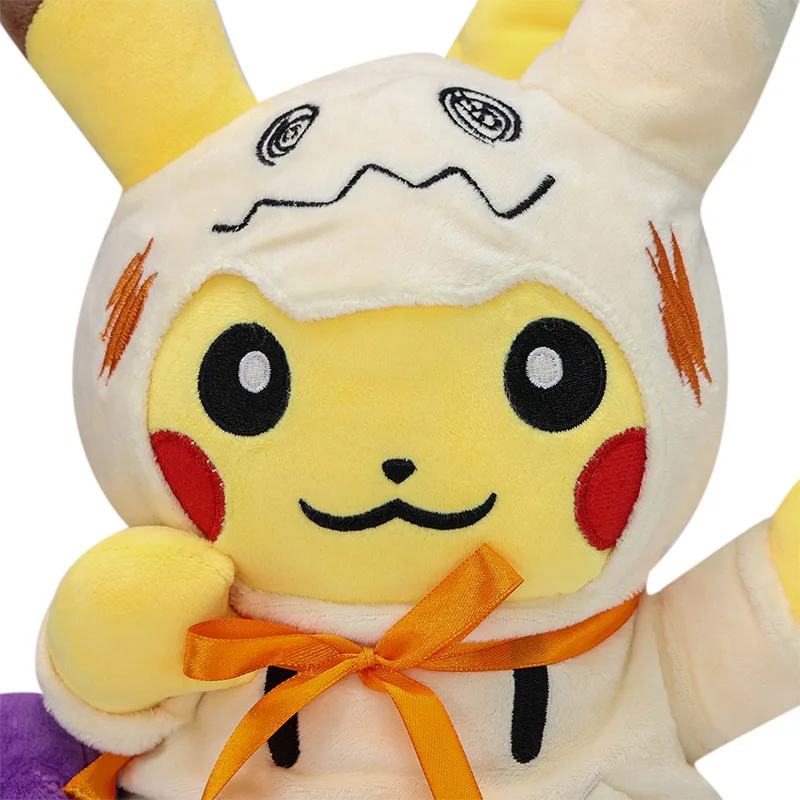 Pokemon Plush Toy Cosplay Halloween Mimikyu Eevee Charizard Lucario Snorlax Hydreigon Soft Stuffed Peluche Animal Doll Kids Gift