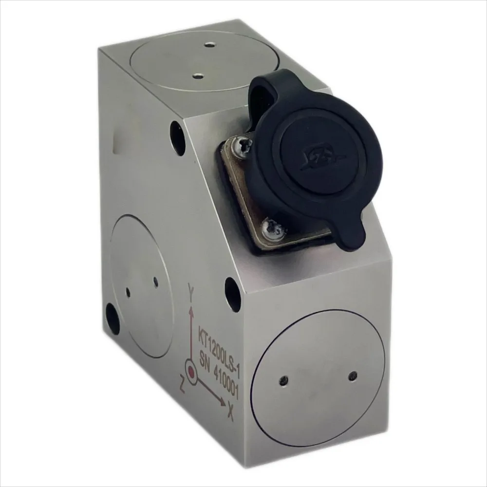 PE 3-axis piezoelectric accelerometer sensor transmitter vibration impact measurement microseismic monitoring 400g
