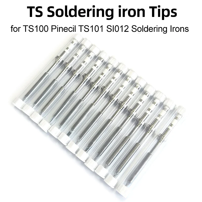 

TS101/TS100/T85/Pine64 Electric Soldering Iron tips Replacement Various models of Tip B2 ILS K KU I D24 BC2 C4 C1 JL02 BC3 J02