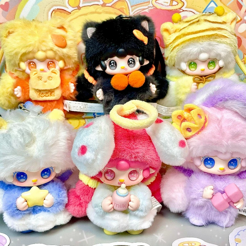 

Yooki Cute Is No.1 Series Blind Box Cute Anime Doll Yooki Surprise Bag Mystery Box Keychain Pendant Desktop Decor Toys Gift New