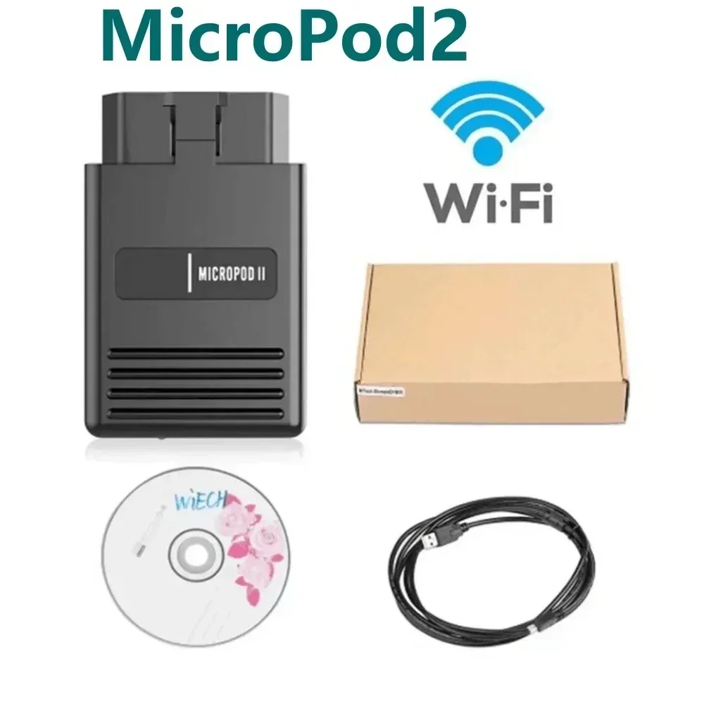 V17.04.27 MicroPod2ใหม่ล่าสุดสำหรับเครื่องมือวินิจฉัยของไครสเลอร์รองรับการเขียนโปรแกรมทั้งออนไลน์และออฟไลน์สำหรับ chry-sler D-odge JE-EP A +++