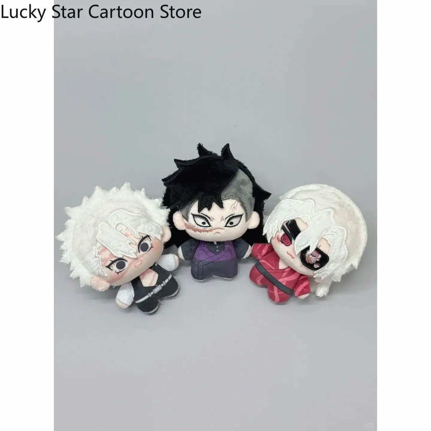 不死川三弥不死川銀牙宇髄天元アニメ10cmキュートなぬいぐるみヒトデボディペンダントバッグオーナメントギフトコスプレ