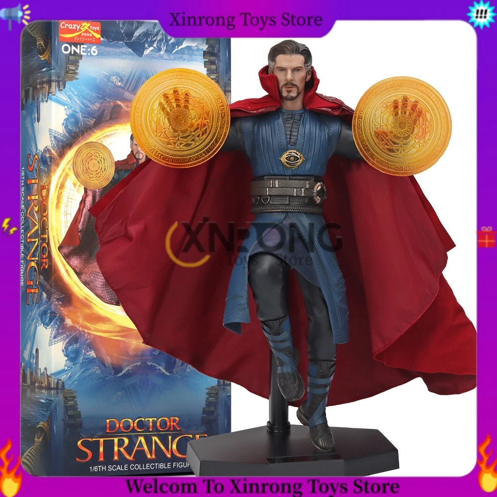 

30cm Crazy Toys Doctor Strange Anime Avengers Endgame 1/6 Scale Pvc Collectible Gk Figures Model Toys For Children Festival Gift