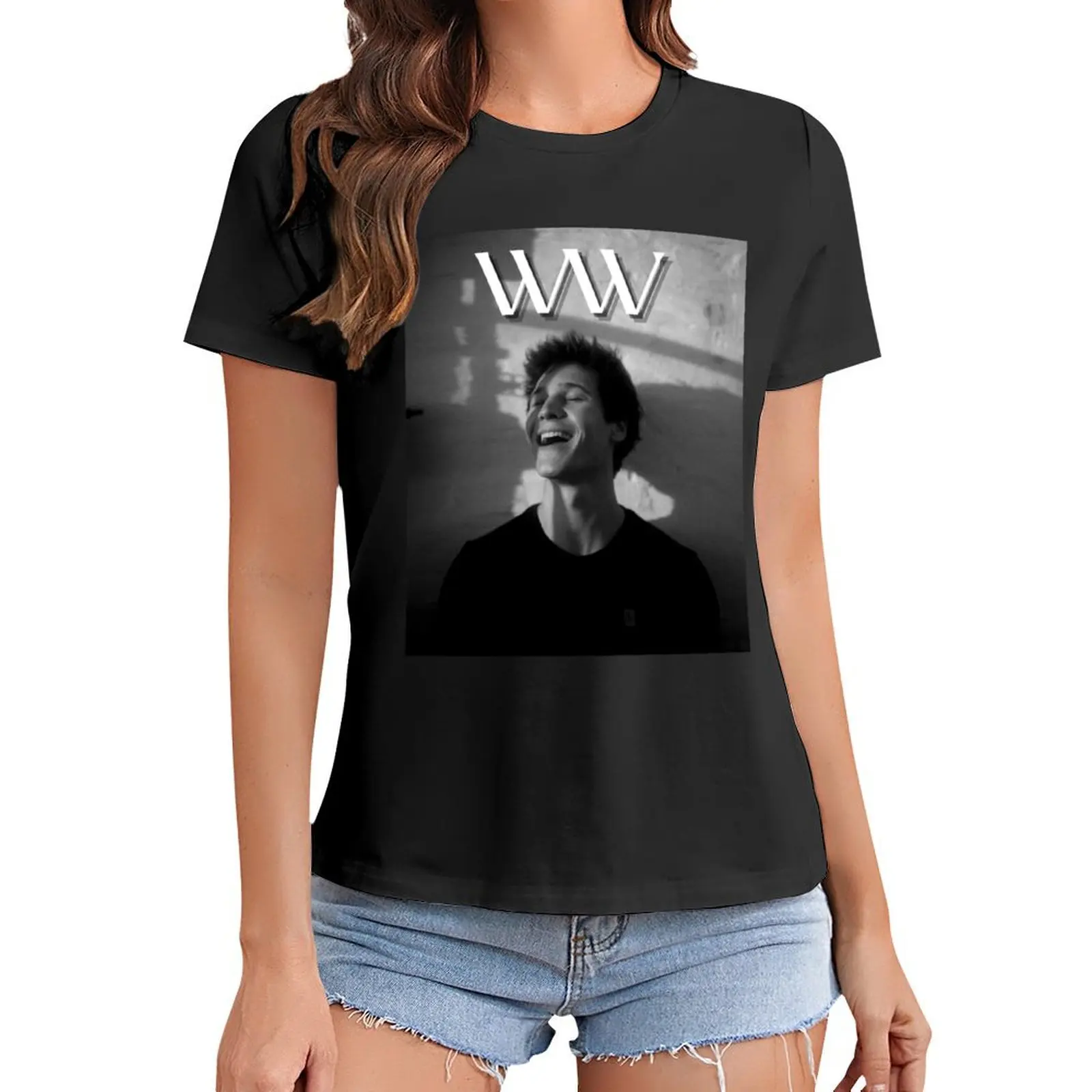 

Wincent Weiss T-Shirt Blouse tops customizeds Women's clothing