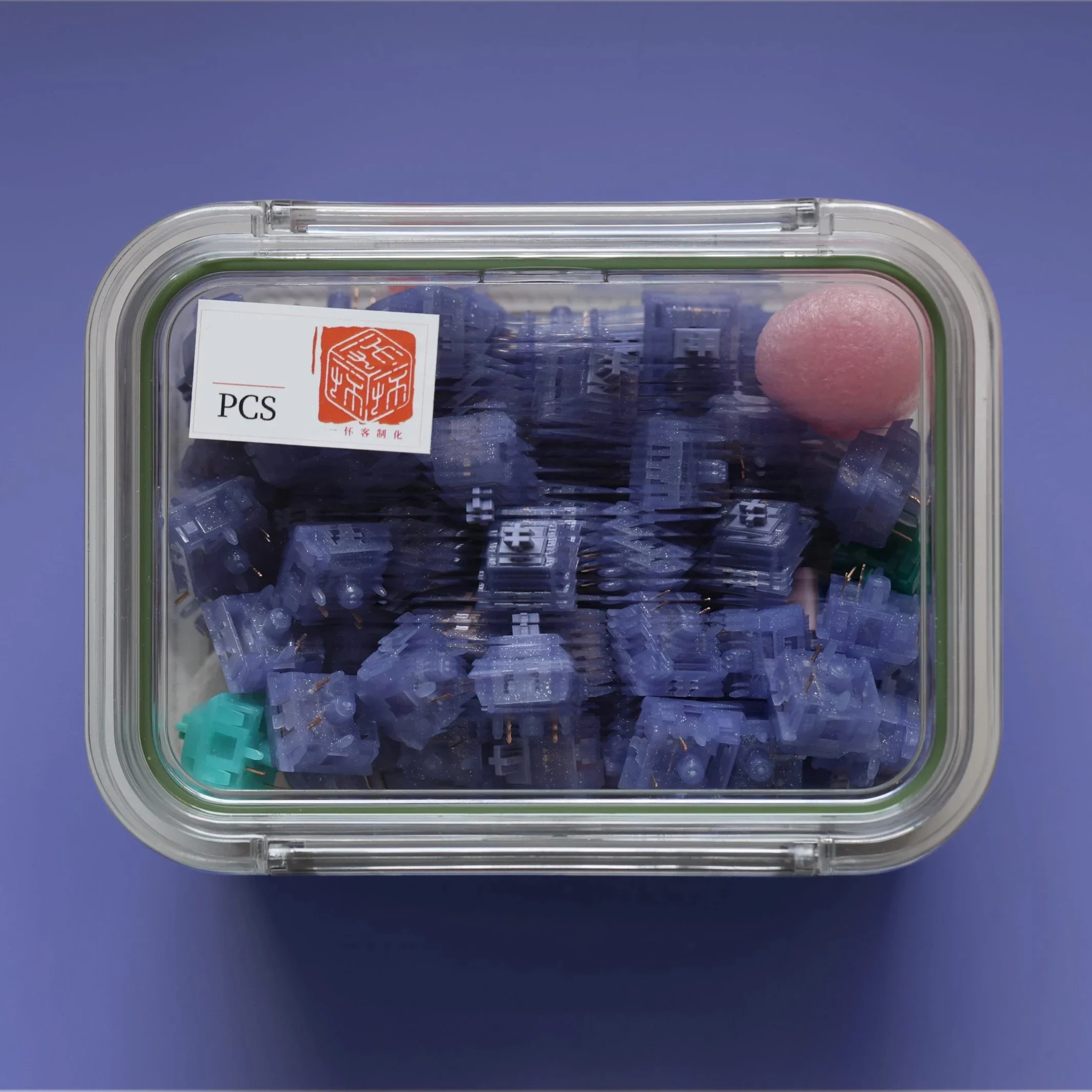 Keygeek x Yihuai Studio Twinkle 스위치 기계식 키보드 DIY 선형 5 핀 37g 42g 작동력