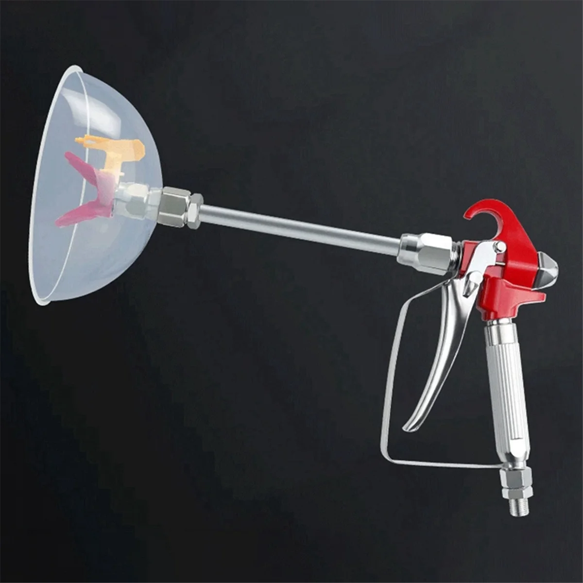 L33A_Airless Paint Sprayer Tool Joint Windproof and Splash Proof Extension Pole Airless Paint Sprayer Nozzle Guard