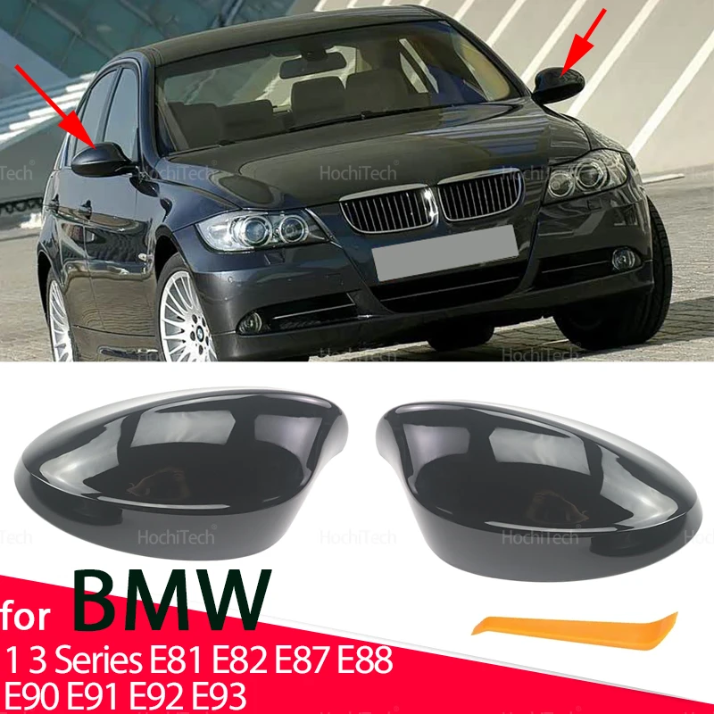 

For BMW 1 3 Series E81 E82 E87 E88 E90 E91 E92 E93 Pre-LCI Mirror Cover Original Style Side Rearview Mirror Cover Cap Trim