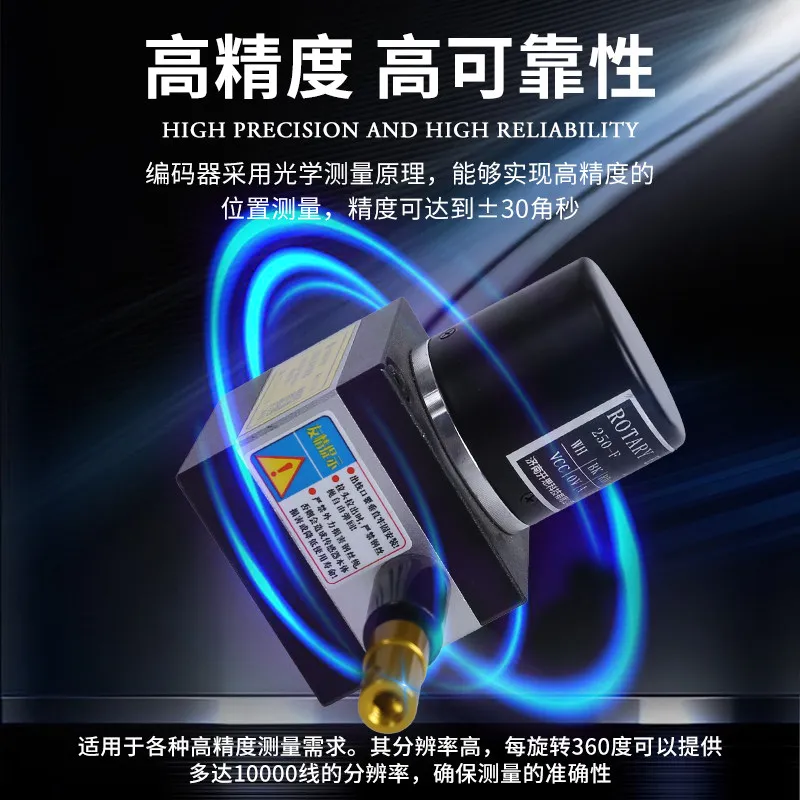 Pull cord type displacement sensor incremental high precision pull cord box gate electronic ruler linear angle encoder