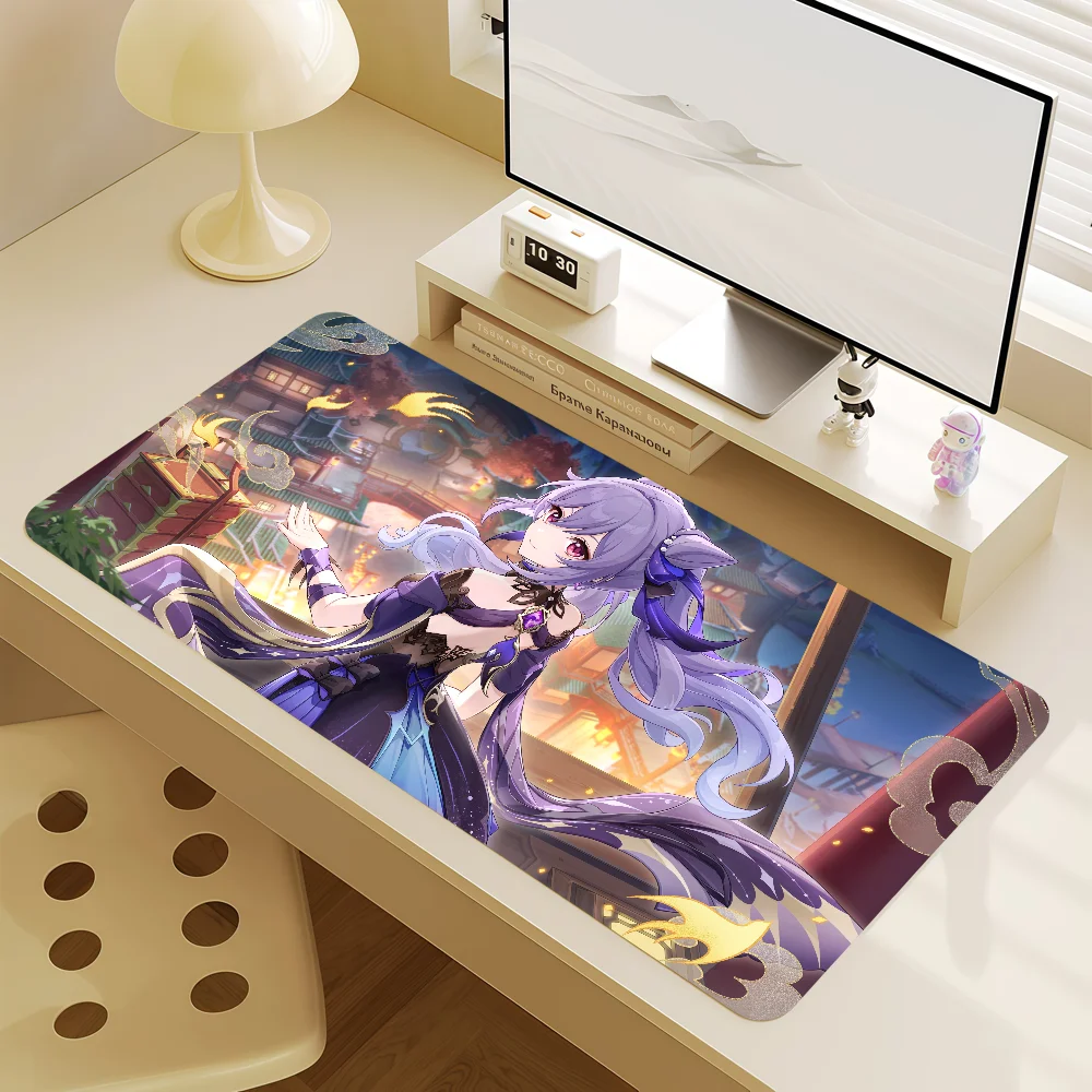 Mouse Game Pad G-Genshin MousePad Playing Non-slip YO Lockedge Role Office Student Gaming Thickened Large Writing Pad Cushion