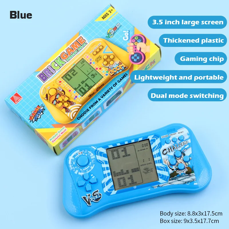 Handheld Players Electronic Game Children Pleasure Games Player Classic Machine Brick Kids Console