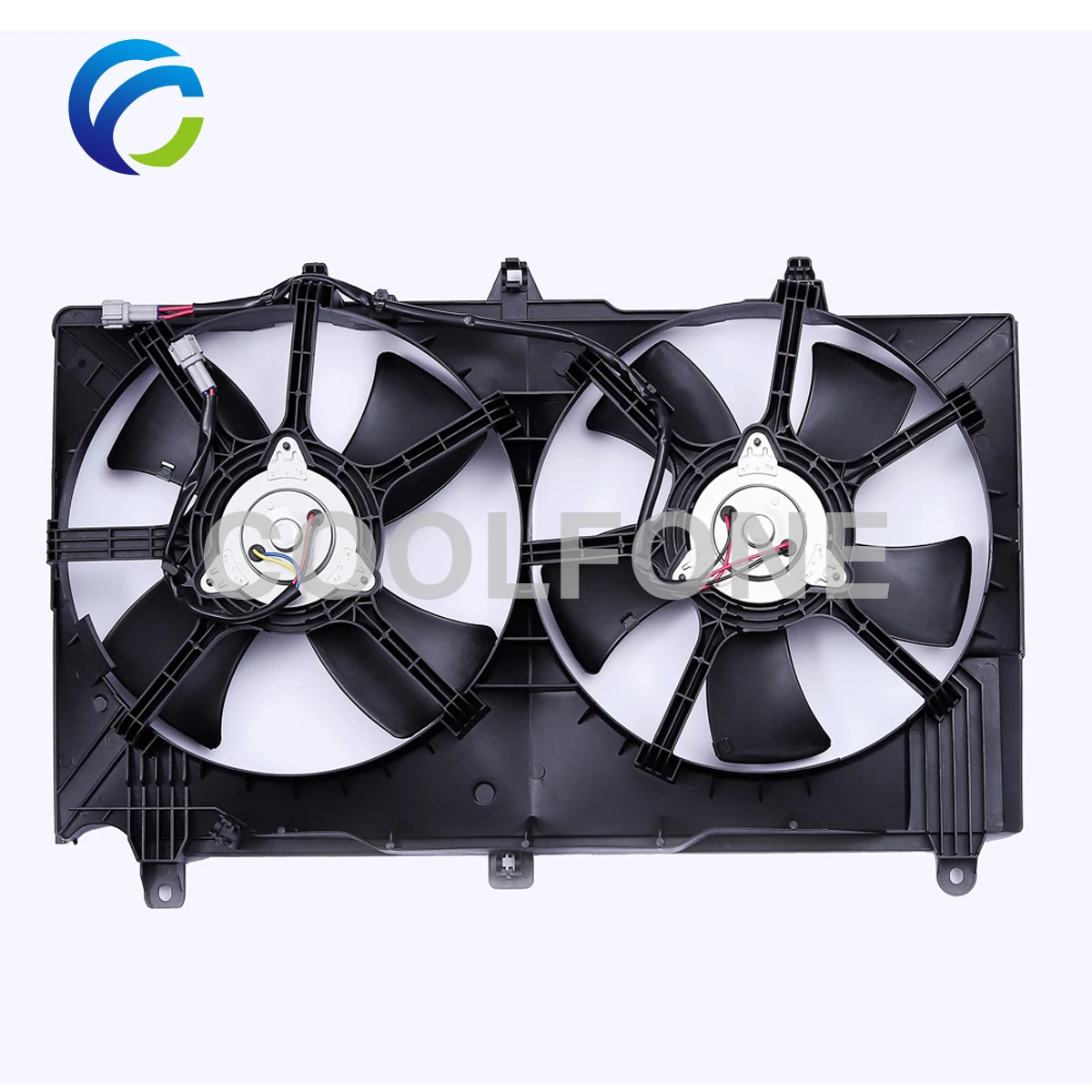 Electric Cooling Radiator Fan Assembly for NISSAN 350Z Z33 INFINITI G35 3.5L V6 2002-2008 21481CD700 21481CD70A 21481CF40A