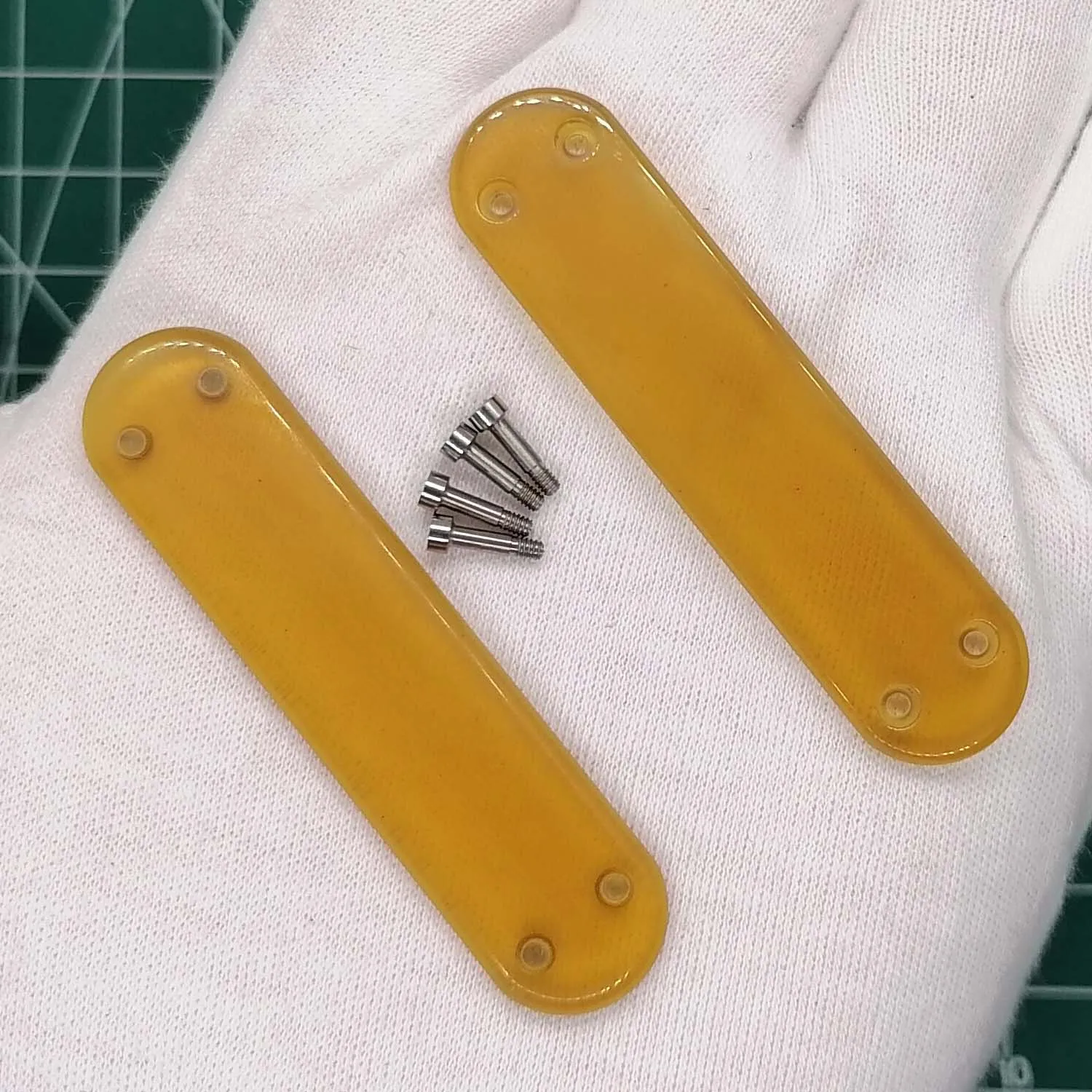 Ultem Escala do Punho para Victorinox Swiss Army Clássico sd Faca Modificar Faca Faca Não Incluído Custom Made Pei Balanças 58 Milímetros Par